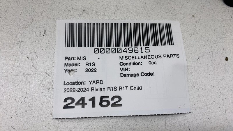 2022-2024 Rivian R1S R1T Child Carseats Lower Anchorage Guides (Set Of 4)