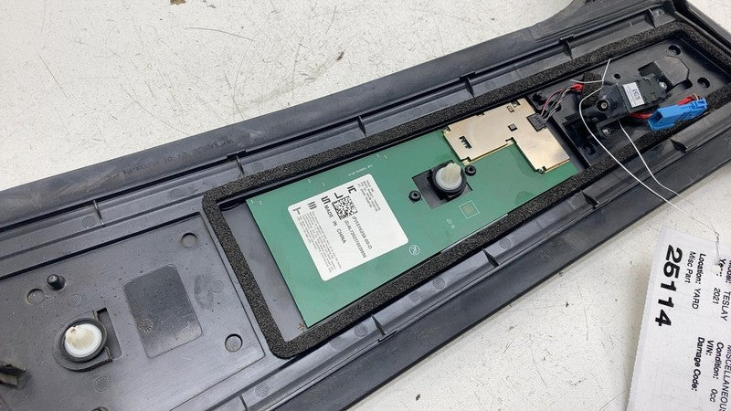 150688600E ⭕ 20-23 Model Y Right Exterior B-Pillar Applique Trim w/ Camera RH 1506886-00-E