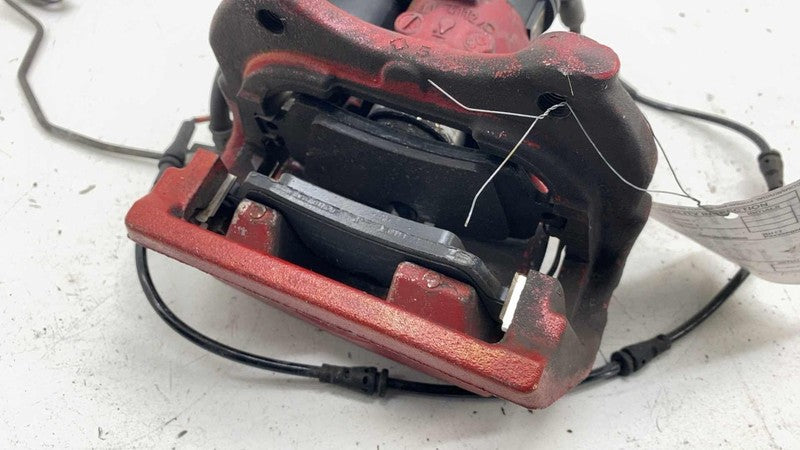 ⭕ 14-17 Range Rover Sport Rear Passenger Caliper Red w/ Brake Hose Line Right RH