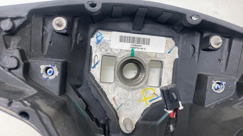 ⭕2012-2020 Tesla Model S X Driver Steering Wheel Black Assembly 103677