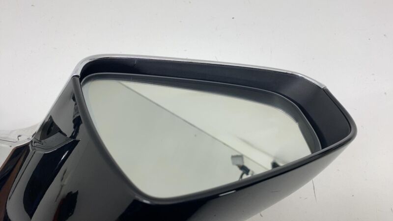 16-20 Tesla Model S Left Exterior Rear View Door Mirror Black PBSB 1041317-00-E