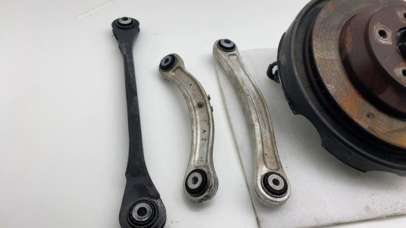 2011-2014 Porsche Cayenne Rear Left Spindle Knuckle Hub Rotor w/ Control Arm AWD