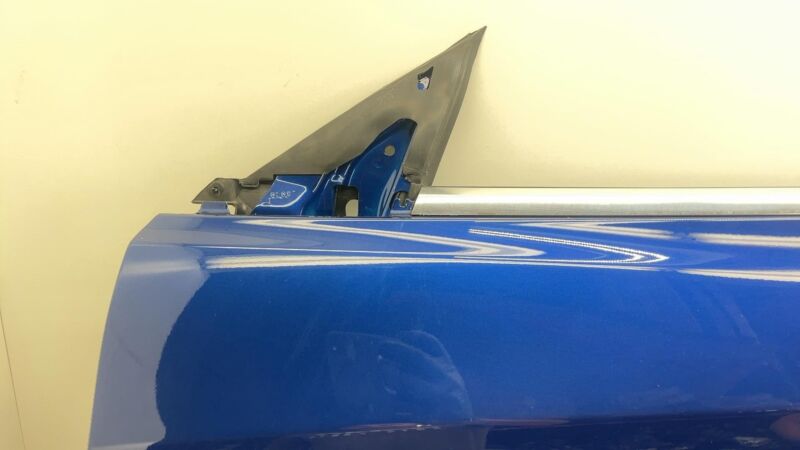 1081421-E0-C ⭕17-20 Model 3 Front Driver Side Door Shell Panel Left LH Blue PPSB 1081421-E0-C