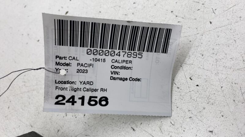 2021-2024 Chrysler Pacifica Front Passenger Brake Disc Caliper Right Assembly RH
