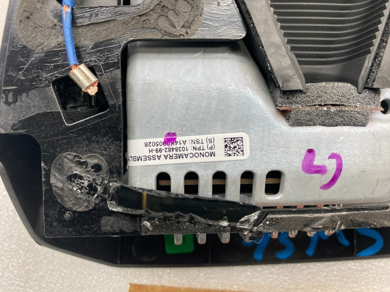 103848299H ⭕ 12-20 Model S MS Front Rear View Mirror w/ Auto Pilot Monocamera 1038482-99-H