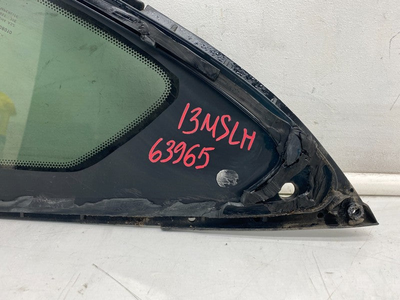 ⭕ 16-20 Tesla Model S MS Rear Driver Side Quarter Window Glass Left 10