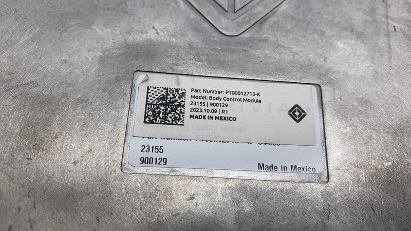 ⭕ 2022 2023 2024 Rivian R1T BCM Body Control Module Unit Assembly PT00