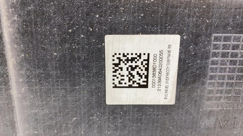 2022-2024 Rivian R1S Rear Underbody Subframe Panel Splash Shield Aero 