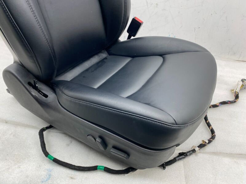 ⭕ 2017-2022 Tesla Model 3 Front Passenger Side 1st Row Seat Leather Black Right