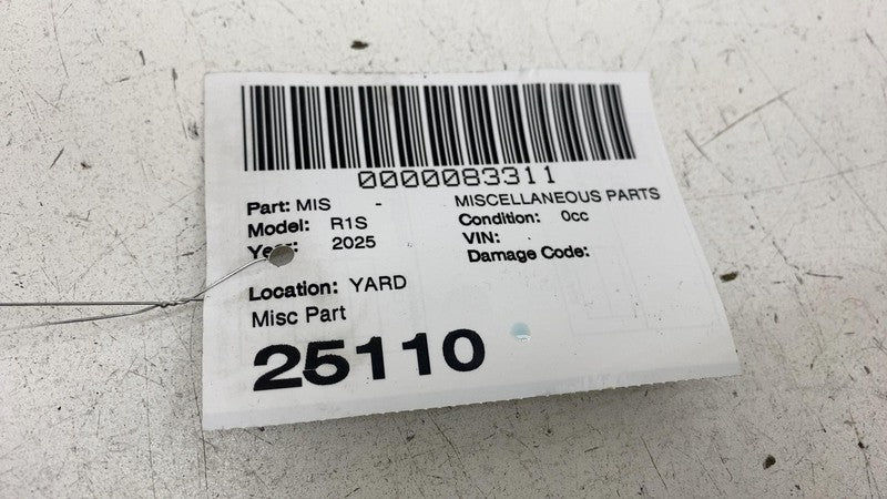 ⭕ 2025 Rivian R1S East Zone Computer Controller Control Module Unit C1