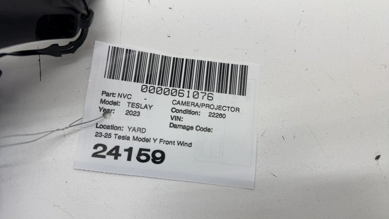 ⭕ 24 Tesla Model Y Front Windshield Forward Bi-Camera HW4 1806315-00-B