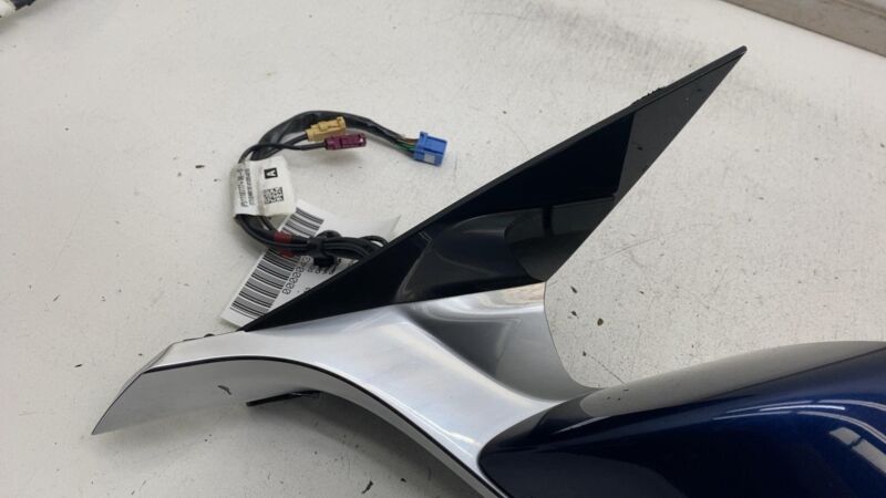 1110777-98-G ⭕ 17-20 Tesla Model 3 Left Exterior Rear View Door Mirror Blue PPSB 1110777-98-G