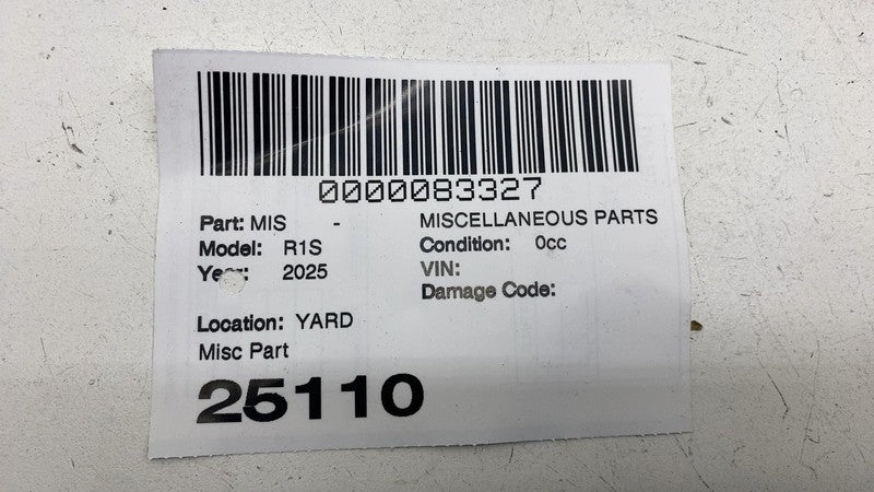 ⭕ 2025 Rivian R1S Front Crash Sensor Wiring Cable Wire Connector PT008