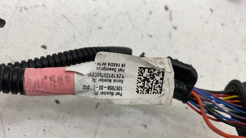 ⭕ 2017-2020 Tesla Model 3 Front Bumper Wiring Harness suit w/ Lamps 10