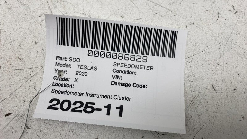 ⭕ 18-20 Tesla Model X Speedometer Instrument Cluster Screen Display 14