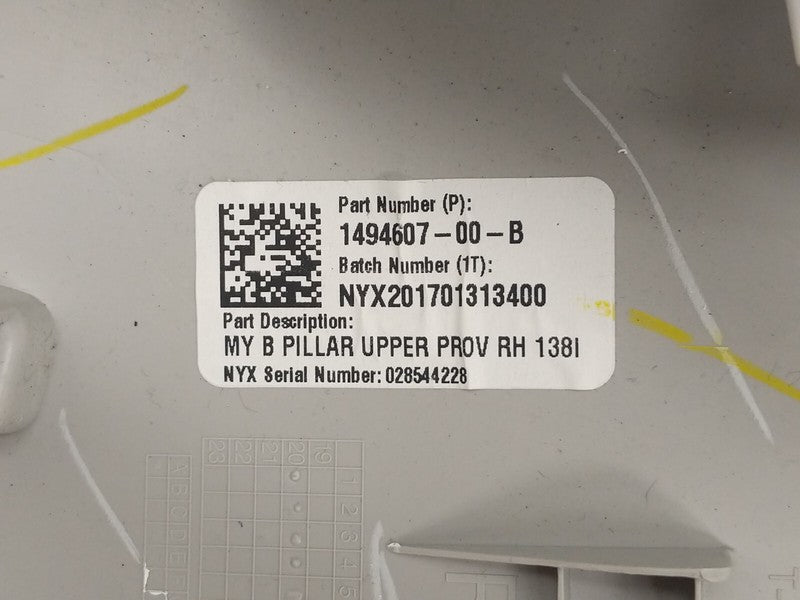 ⭕ 20-24 Tesla Model Y MY Right Upper B-Pillar w/ Ramp Mount Bracket 14