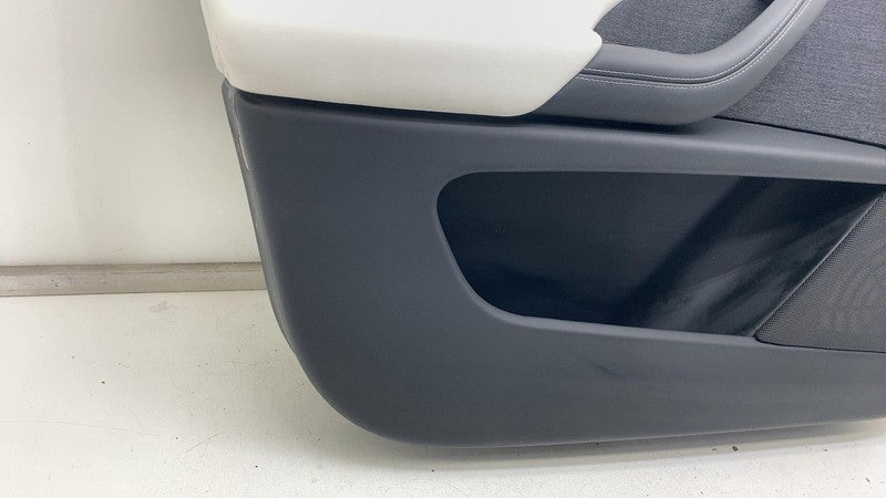 1609947-00-E ⭕ 21-24 Model X Front Left Door Panel Trim Card Cover w/ Molding LH 1609947-00-E