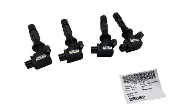 6M8G12A366 ⭕2006-2014 Mazda MX-5 Miata SET of 4 Front Engine Motor Ignition Coil 6M8G12A366