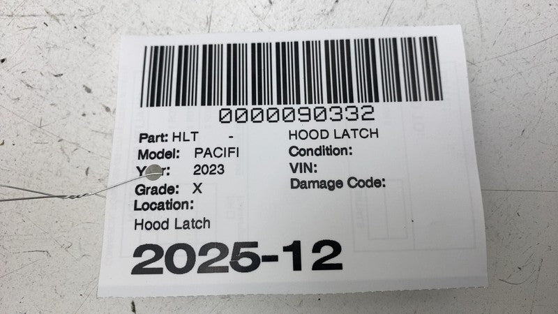⭕ 2017-2025 Chrysler Pacifica Front Left Hood Bonnet Lock Latch Actuat