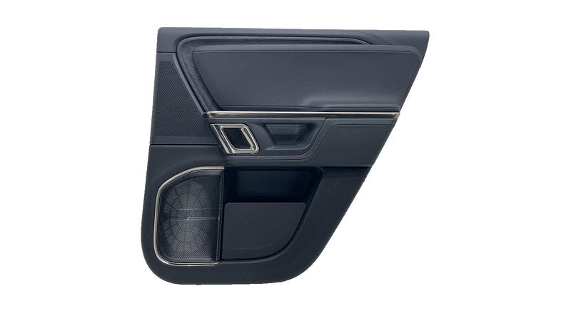 PT00001245 ⭕2022-2024 Rivian R1T R1S Rear Right Door Panel Trim Card Cover Black PT00001245