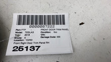 ⭕ 2017-2020 Model 3 Front Side Interior Door Panel Trim Card Right 1090411-01-I