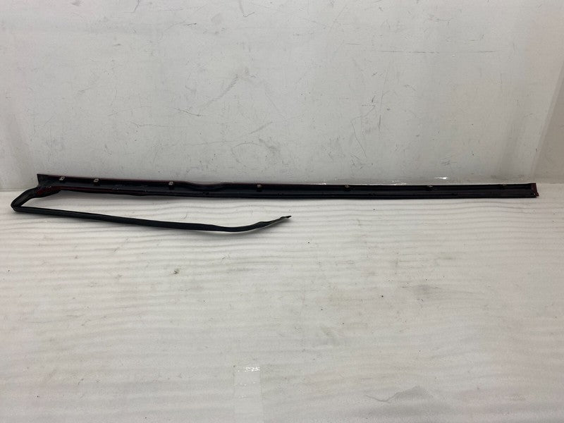 ⭕ 2012-2023 Tesla Model S Right Rocker Panel Scuff Plate Molding w/ Rubber Seal