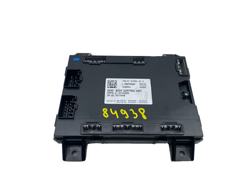 101090600G ⭕ 12-20 Tesla Model S Body Controller BCM Control Module (315MHZ) 1010906-00-G