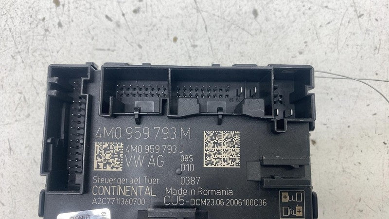 4M0 959 795 M ⭕ 19-23 Audi E-Tron Front Left Driver Side Door Control Module Unit 4M0959795M