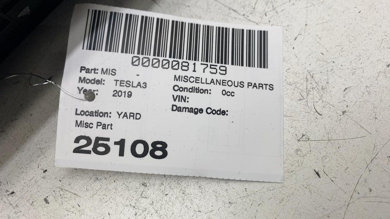 108334800A ⭕ 2017-2023 Model 3 M3 Dash Glove Box Compartment Dashboard Storage 1083348-00-A
