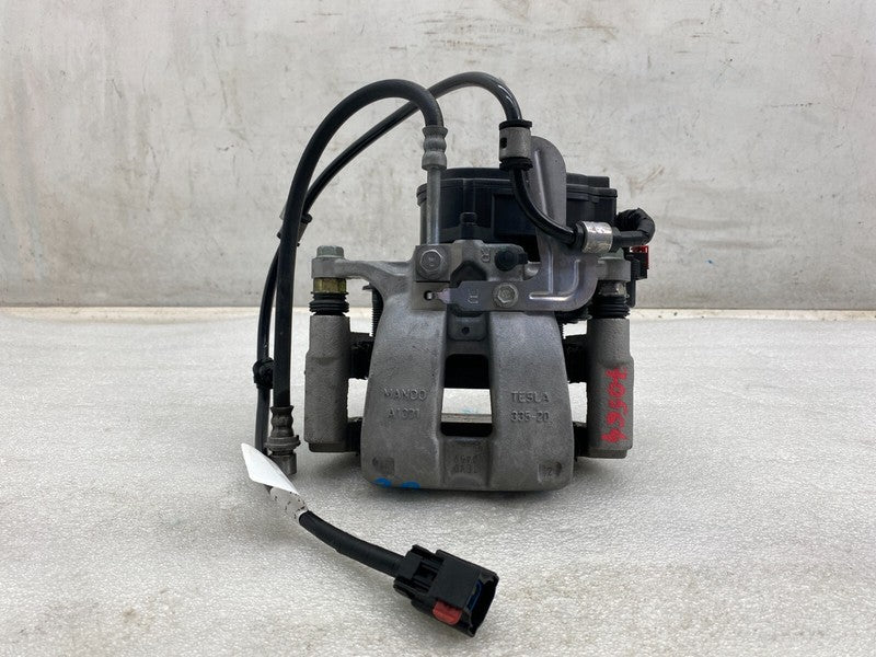 104462400H ⭕ 2017-2025 Tesla Model 3 Rear Right Caliper + Brake Hose Line BASE 1044624-00-H