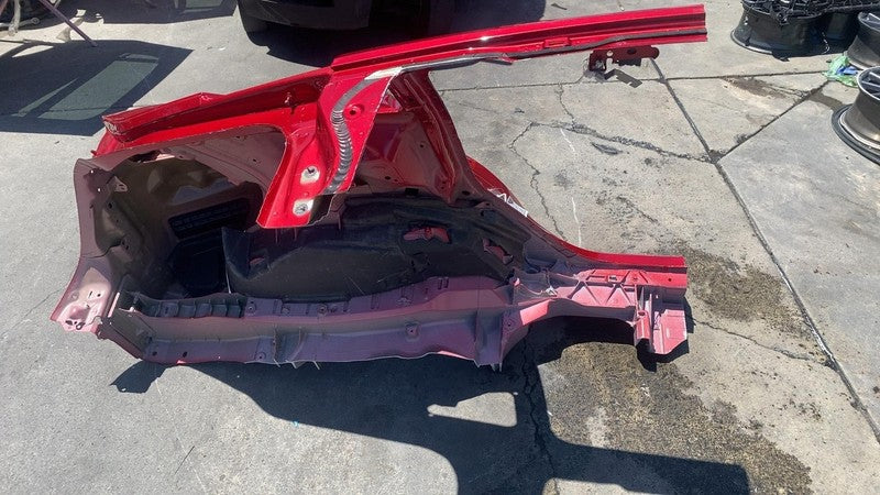 ⭕ 2020-2024 Tesla Model Y Rear Left Quarter Panel Structural Cutout LH Red PR01