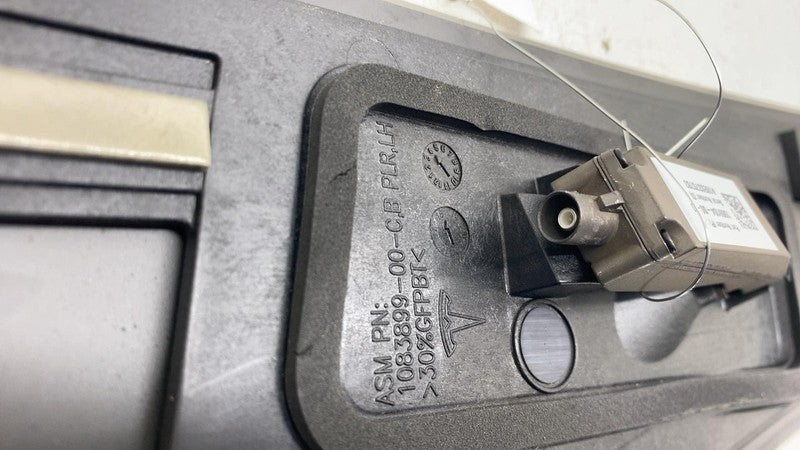 ⭕ 2016-2020 Tesla Model S Left B-Pillar Applique Glass Trim Molding 10