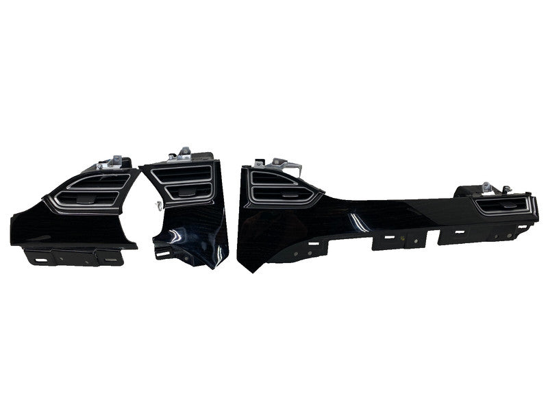 100783400C ⭕2012-2015 Tesla Model S MS SET of Dash A/C Air Vent Outlet Dashboard Trim Panel