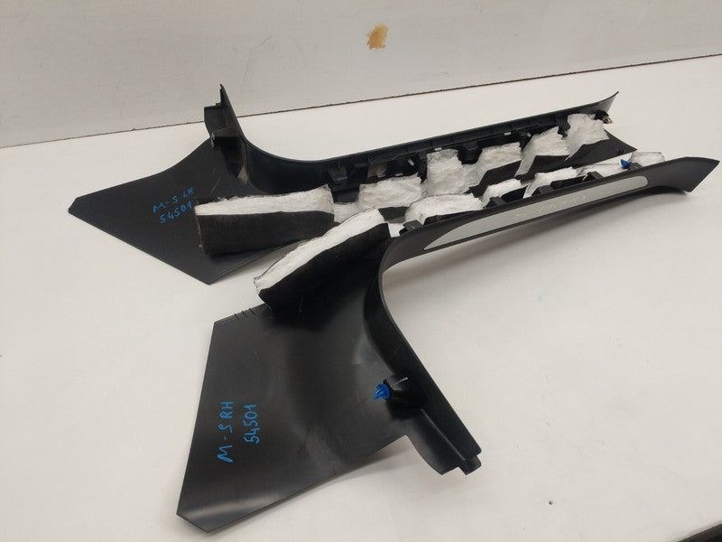 ⭕ 12-20 Tesla Model S Front Left & Right Lower A-Pillar Entry Sill Scuff Panel