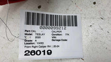 20-24 Model Y Front Right Performance Caliper Red + Brake Hose Line 1188642-00-B