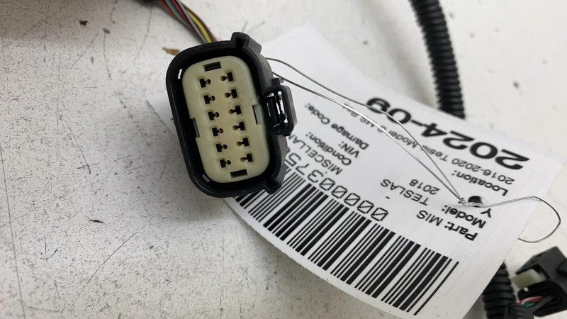 ⭕2016-2020 Tesla Model S Rear Bumper Wiring Harness Cable Wire Loom 11