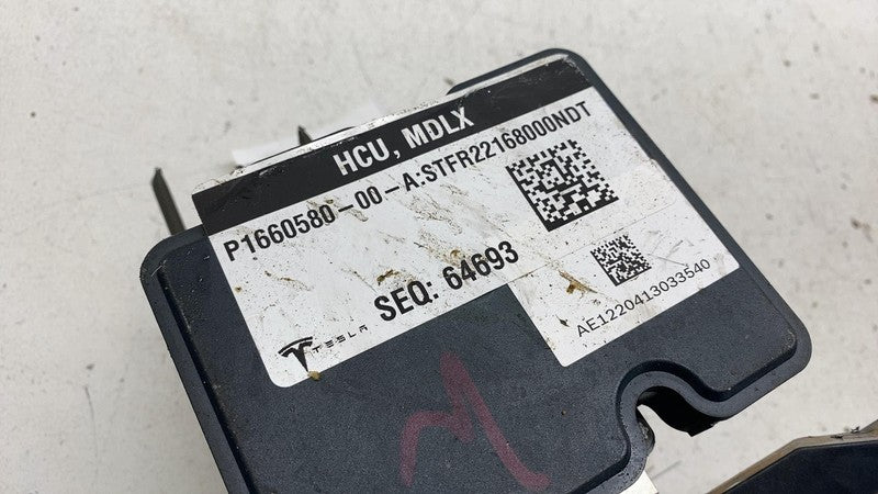 ⭕21-23 Model X Anti-Lock Brake System ABS Pump Module w/ HCU Holder 16