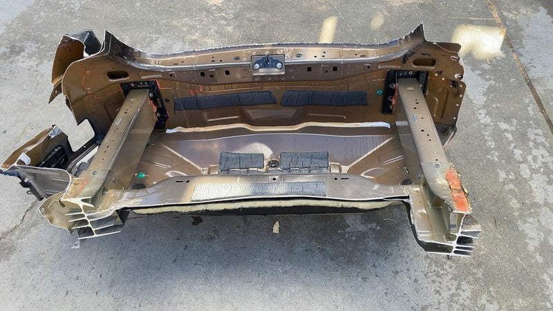 21-24 Tesla Model S Rear Closeout Tail Panel w/ Left & Right Rail Black - PBSB
