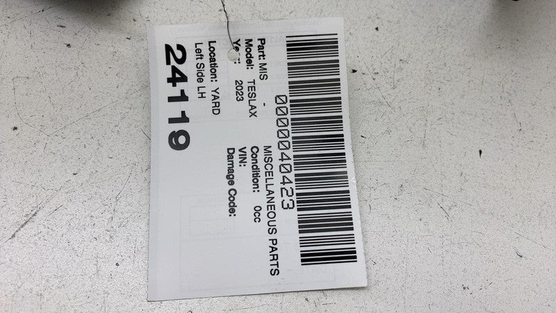 ⭕ 2021-2024 Tesla Model X MX Falcon Door Rear Left Garnish Trim OEM 16