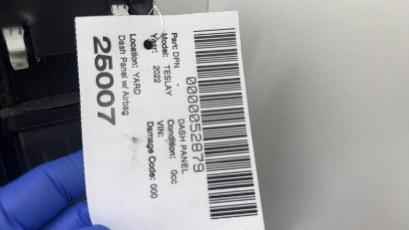 ⭕ 21-23 Tesla Model Y 3 Dashboard Instrument Panel Base & Premium 1077