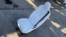 ⭕ 2016-2020 Tesla Model X MX Rear Driver Side 2nd Row Seat Left LH Leather White