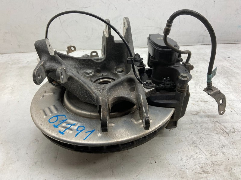 ⭕ 12-20 Tesla Model S MS Rear Right Spindle Knuckle & Wheel Hub Rotor 