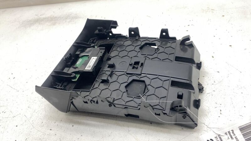 1546129 00 D ⭕ 21-23 Tesla Model X MX Center Console USB Bezel + Rear Cup Holder 1546129-00-D