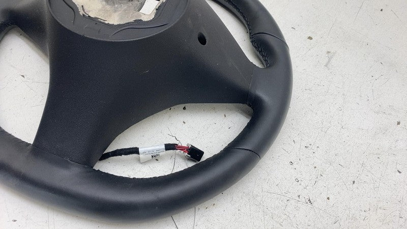 ⭕ 2012-2020 Tesla Model S X Front Driver Steering Wheel Black Leather 