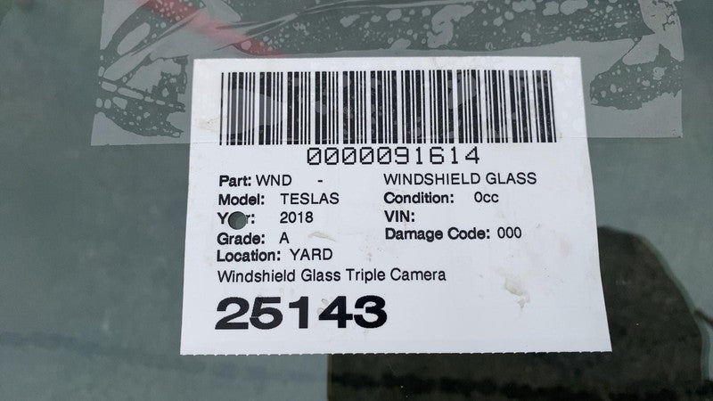 ⭕ 2016-2020 Tesla Model S Front Windshield Wind Screen Glass suit w/ T