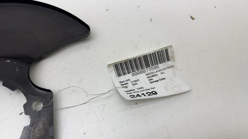 ⭕ 2024-2025 Cybertruck Rear Passenger Side Brake Rotor Shield Right 12