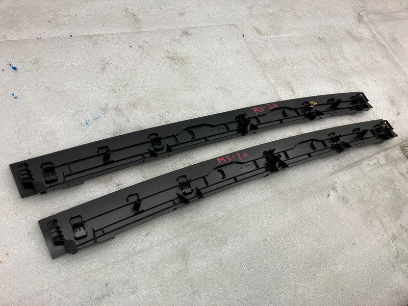 105501800D ⭕16-20 Model X PAIR Rear Left and Right Upper Door Trim Panel Cover 1055018-00-D