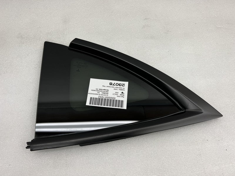 1495741-90-H 2020-2023 Tesla Model Y Rear Passenger Side Quarter Window QTR Glass Right Assy