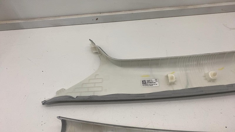 ⭕ 17-23 Model 3 Front Left & Right A-Pillar Upper Trim 1086237-91-J/10