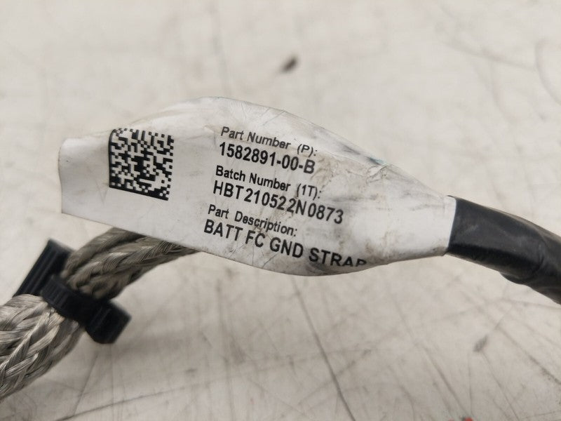 1582891 00 B ⭕ 2017-2023 Tesla Model 3 Front Control Chassis Ground Cable Strap 1582891-00-B